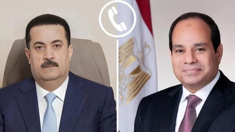 السوداني يهاتف السيسي ويبحثان قمة بغداد ومستجدات الأوضاع الإقليمية
