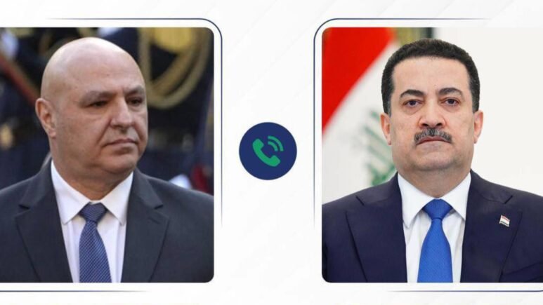 السوداني يؤكد حرص العراق على دعم لبنان.. وعون يشكر الـ20 مليون دولار